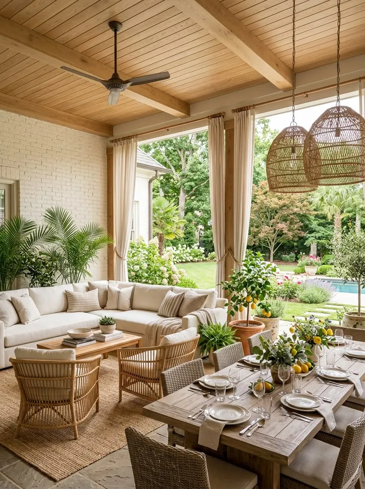 Outdoor patio